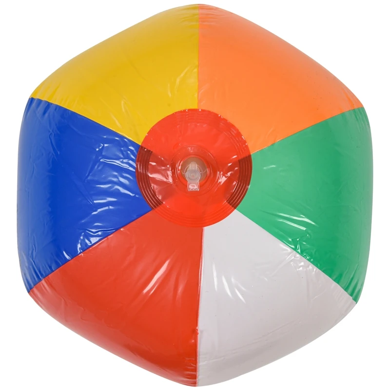

1PC 25CM Inflatable Swimming Pool Party Water Game Balloon Beach Ball Toy Fun