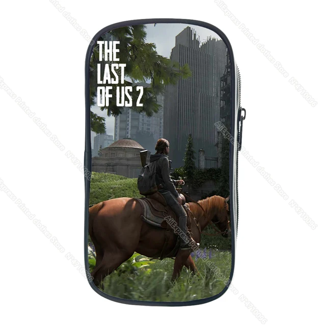 New Game The Last of Us 2 Pencil Case School Supplies for Kids Stationery 3D Print Storage Pouch Cosmetic Cases Makeup Box Bags 16