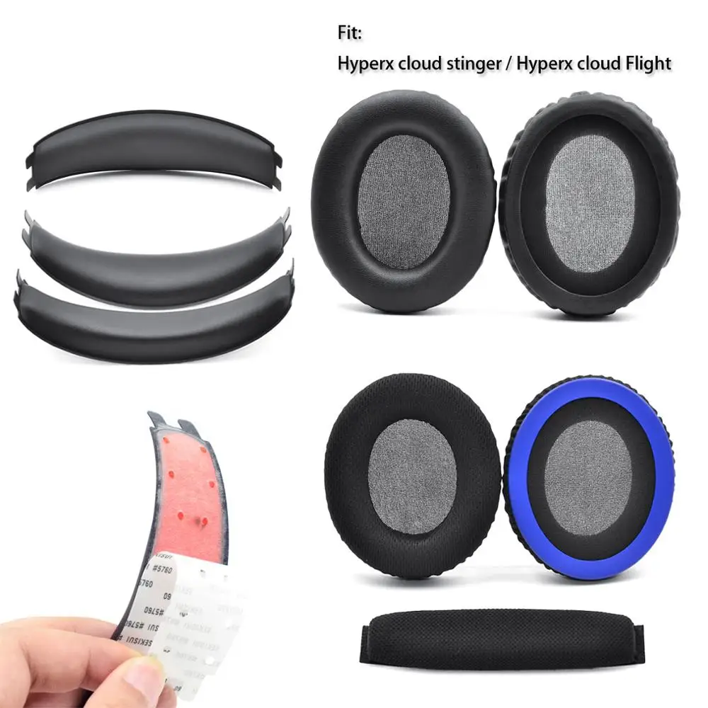 Сменные накладки для наушников HyperX Cloud Flight Stinger игровая гарнитура на уши запасные