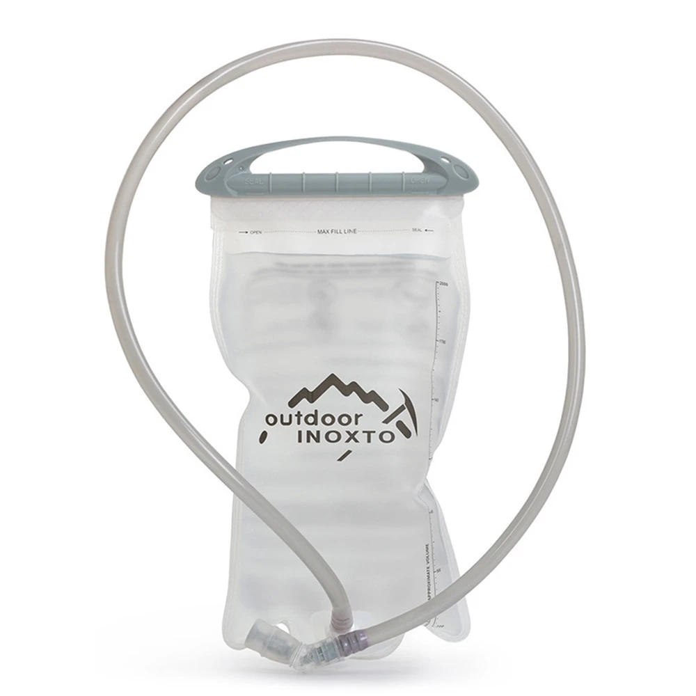 water pouch with straw