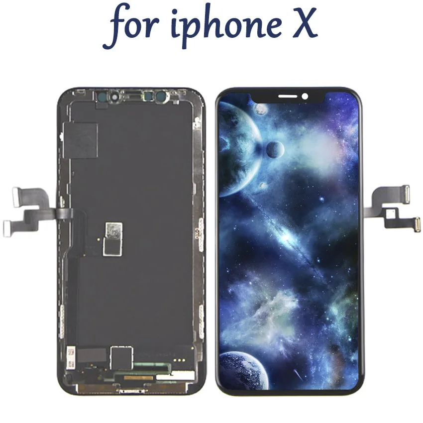

AAA+++ 100% Full Assembly For iPhone X LCD Touch Panel For iPhone X ix LCD Display Touch Screen Digitizer Assembly