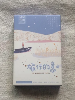 

52mm*80mm Happy travel paper greeting card lomo card(1pack=28pieces)