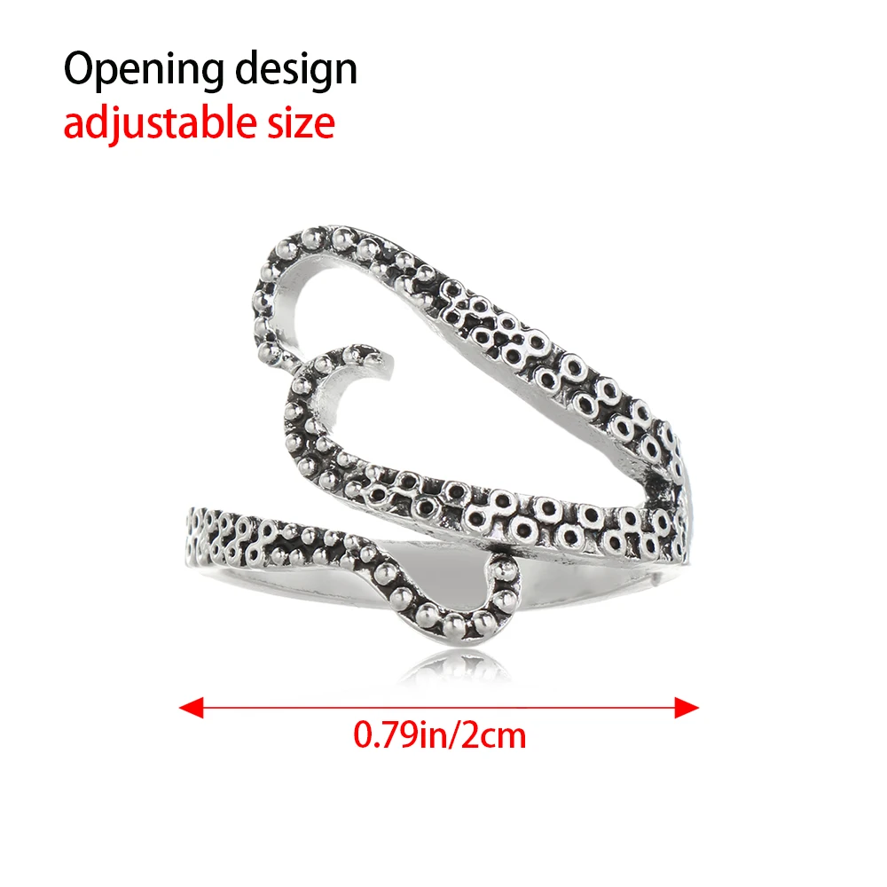 1Pc DIY Multi Style Ring Knitting Loop Crochet Tool Fish Knitting Ring Finger Wear Thimble Yarn Adjustable Open Fingering Tools 