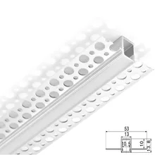 10x2 м гипсокартон без триммера штукатурка стены алюминиевый светодиодный профиль для 10 мм Светодиодные полосы SDW062