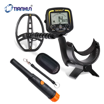 

Handheld Detector TX-850 Portable High Sensitivity Underground Metal Gold Detector Depth 2.5m Hunter Finder LCD Display