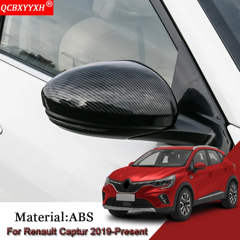 Автомобильный Стайлинг ABS автомобильный внешний зеркальный чехол заднего вида с блестками Авто наклейки автомобильные аксессуары для Renault Captur-настоящее время