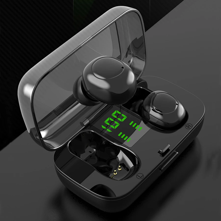 TWS Bluetooth 5 0 сенсорные наушники с отпечатком пальца Беспроводные Активные