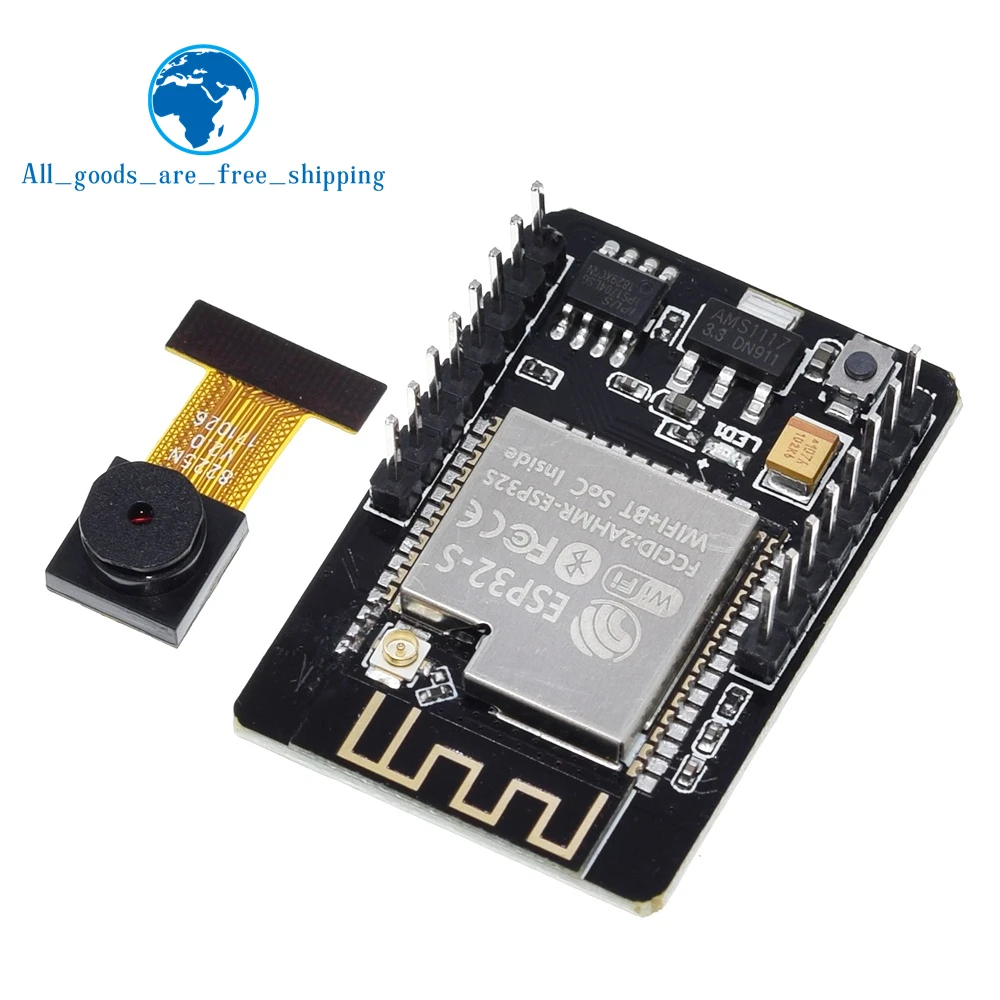 ESP32 CAM MB WIFI Bluetooth макетная плата с камерой OV2640 MICRO USB для последовательного порта