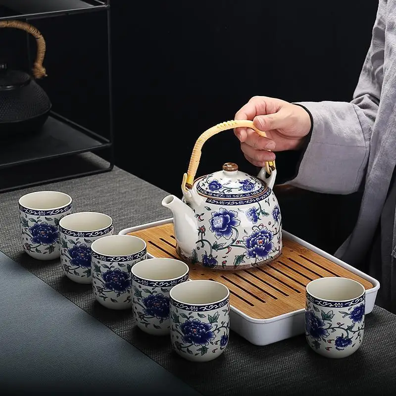 Ev Dekorasyon Aksesuarlar Keukenhulpjes Shabby Chic Mutfak Aksesuarlari чайник Gongfu кунг-фу чайная посуда китайский чайник китайский чайный набор