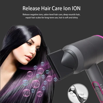 

New Hair Dryer Negative Ions Quick-drying Electric Hair Power Hair Accessories