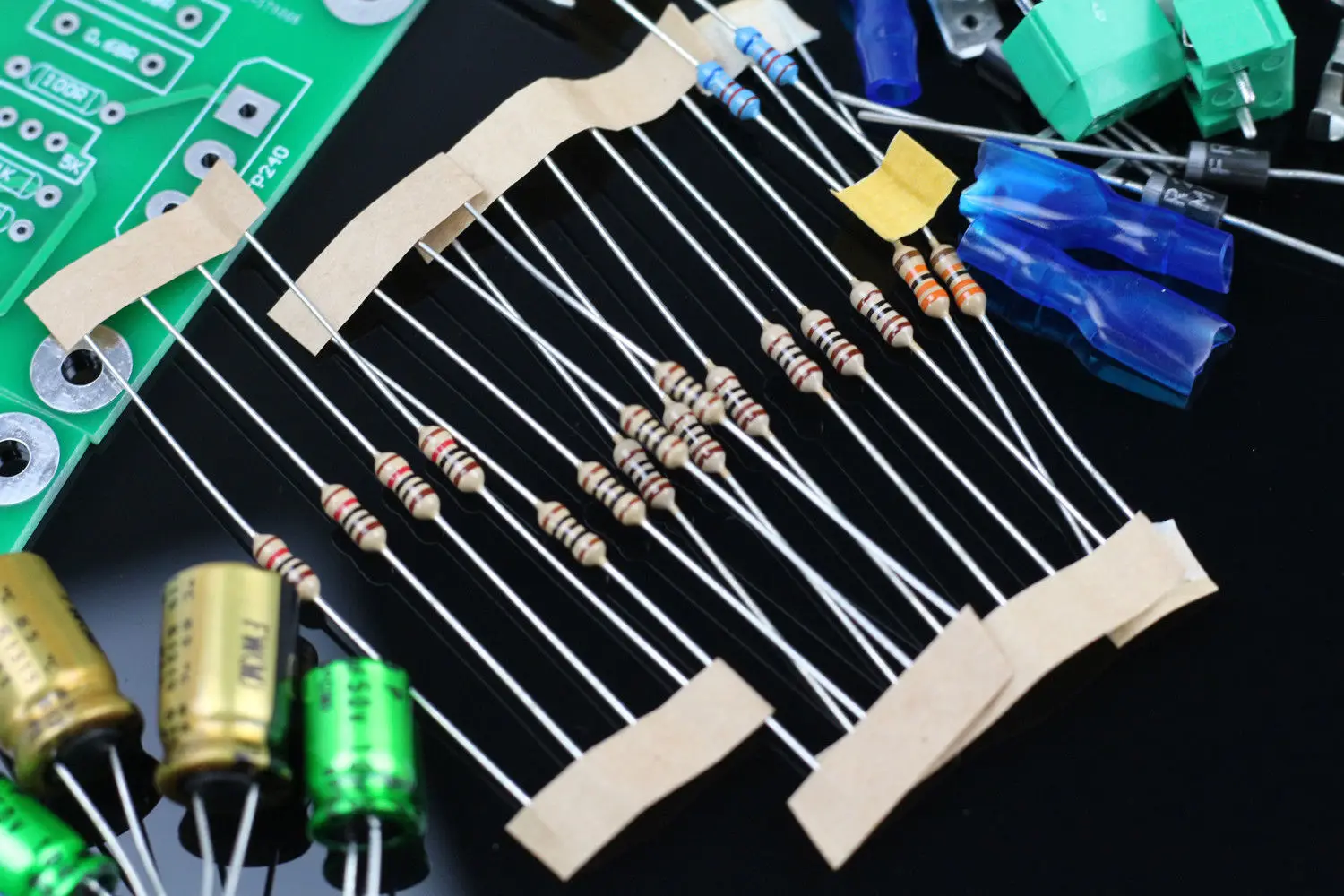Одна пара 5 Вт одиночный класс A FET + MOS усилитель мощности Набор DIY AMP|kit diy|single-ended class