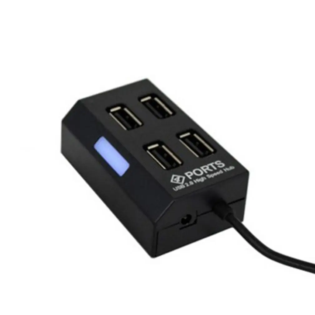 Круглый Форма usb-хаб концентратор один перетащить четыре Usb удлинитель для головок 4-порт usb-хаб Usb+ концентратор 2,0 разветвитель несколькими портами USB