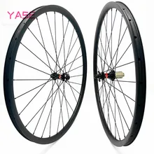 YASE сверхлегкие XC 29er Углеродные mtb дисковые колеса 30x22 мм бескамерные колеса для велосипеда NOVATEC D411SB-D412SB 100x15 142x12 Углеродные колеса