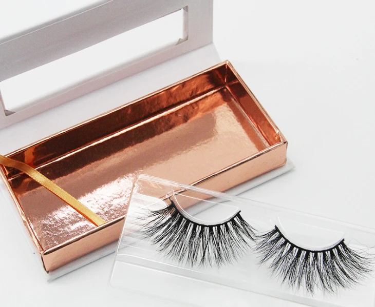 

Custom False EyeLash packaging Lash paper boxes supplier book shape box handmade ---PX2033