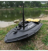 Flytec 500m Remote Control Fishing Bait Boat RC Boat 2011-5 Fish Finder 1.5kg Fish Ship Speedboat RC Toys 5.4km/h Double Motor 1
