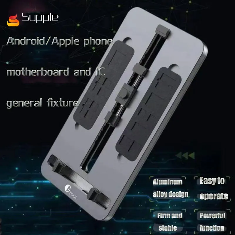 

Multi-function fixture anti-skid fixture for Android Apple phone motherboard IC positioning remove glue general fixture