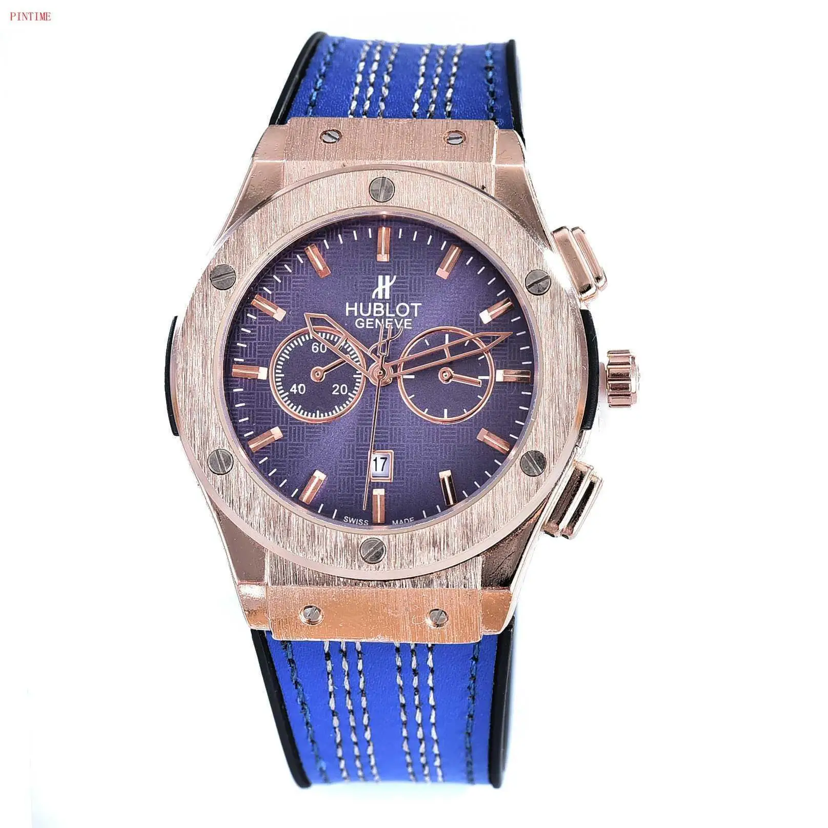 

2019 Watch Luxury Mens watches quartz stopwatch all function all pointers work HUBLOT watch waterproof man women