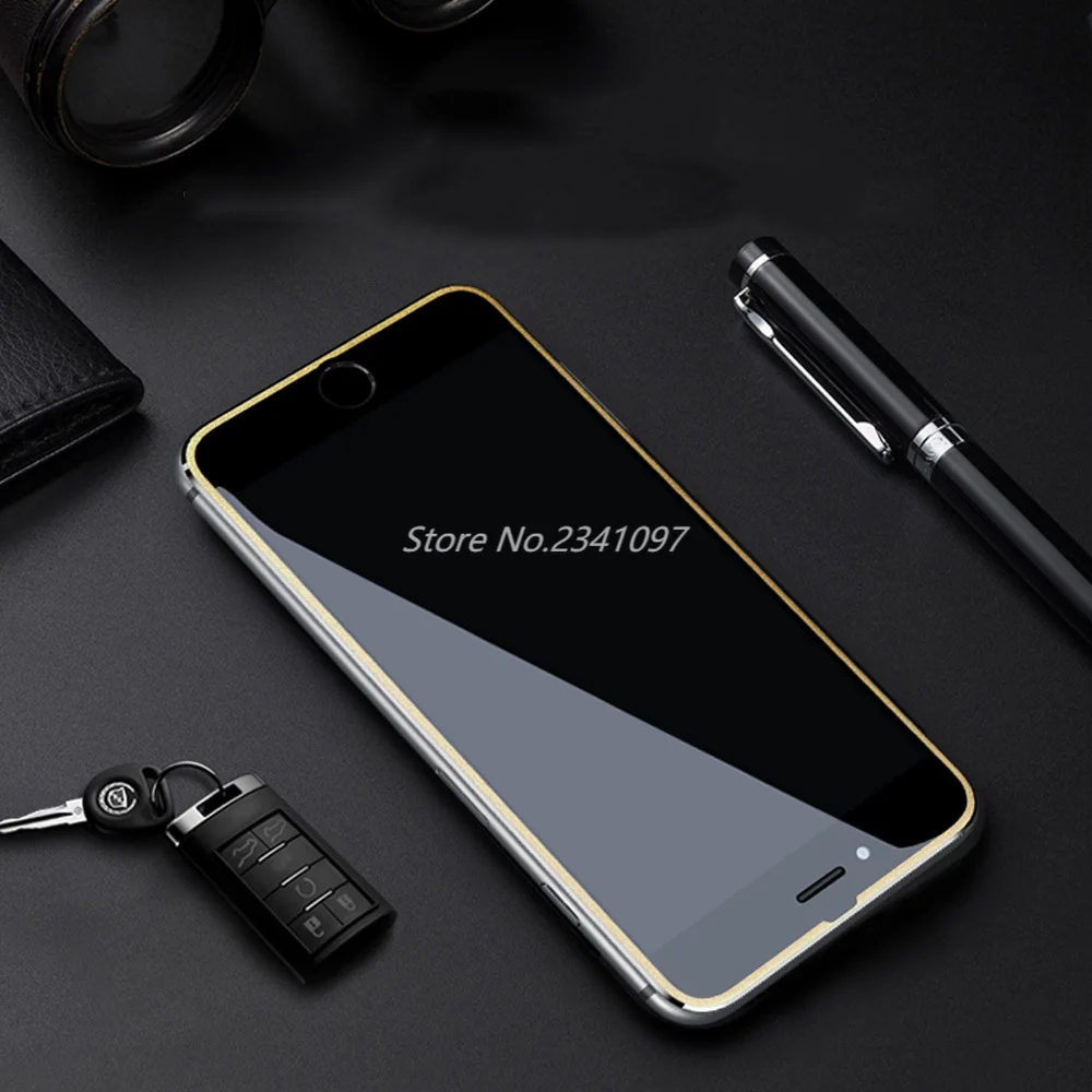 3D полное покрытие металлический край стекло для Apple iPhone X XS XR MAX Защита экрана iphone 8