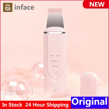 

InFace Ultrasonic Ion Facial Skin Scrubber Deep Face Cleaning Peeling Rechargeable Skin Care Device Beauty Machine