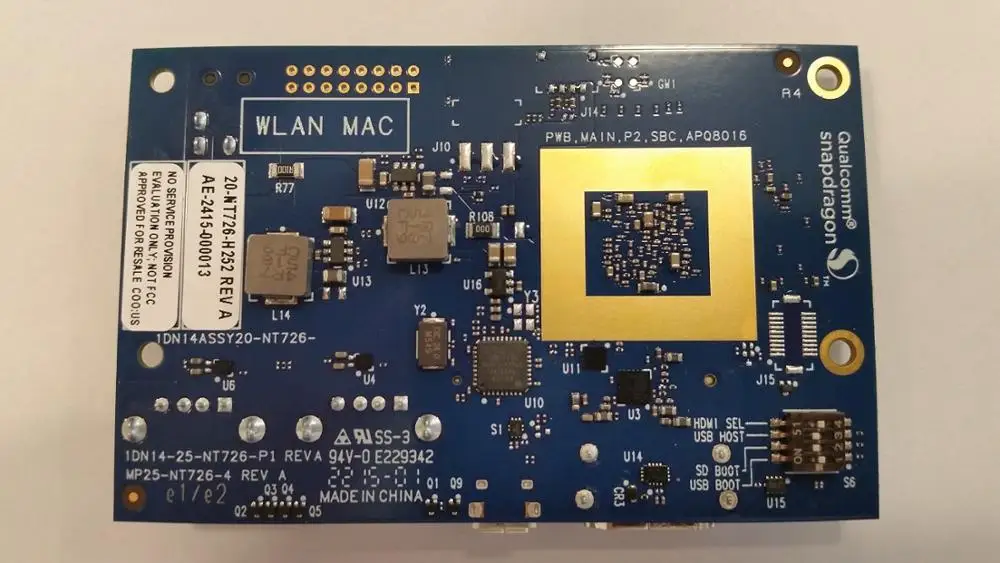 Стрекоза 410c макетная плата AWS IoT AWS облачная платформа Windows 10 IoT