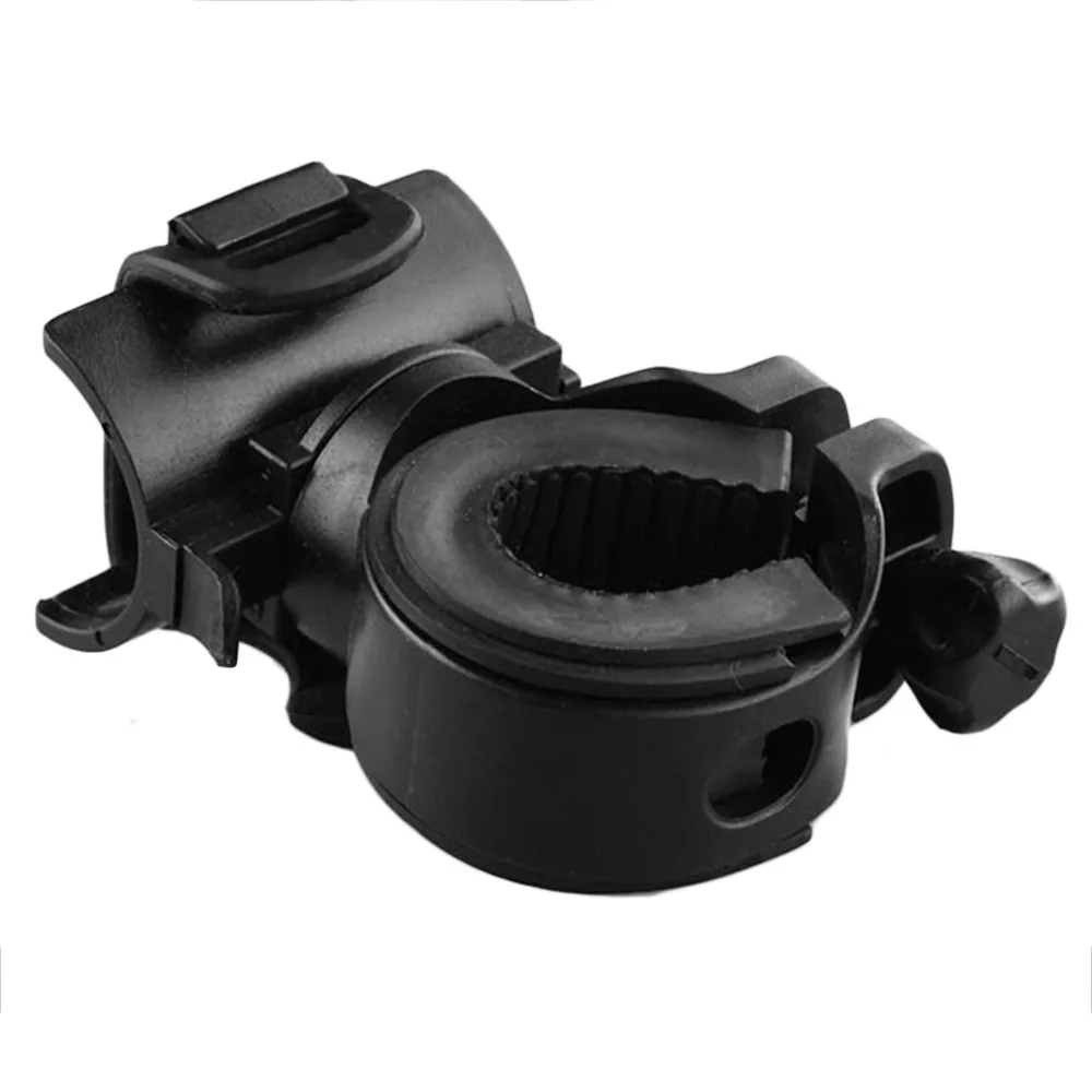 360 Degree Cycling Bicycle Bike Mount Holder for LED Flashlight Clip Clamp free shipping