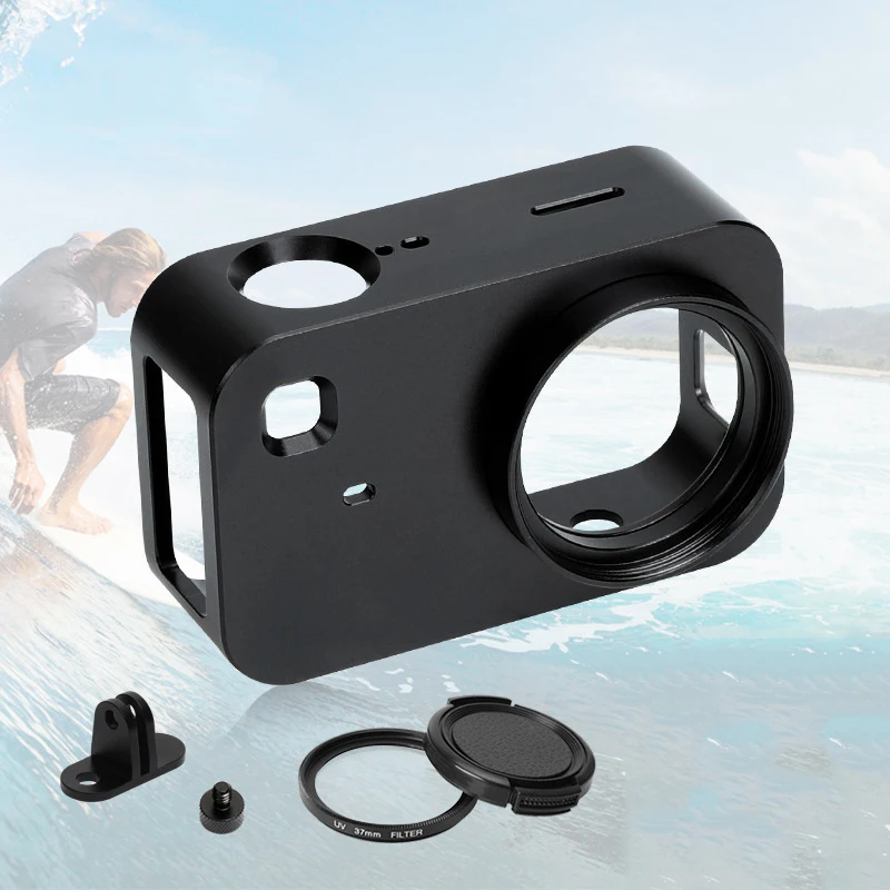 Алюминиевый защитный чехол с крышкой для объектива 37 мм УФ фильтр камеры Mijia Mini