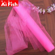 4.5m/Lot Romantic Snow Thin Yarn Wedding Arches Sheer Crystal Organza Tulle Fabric for Wedding Birthday Party New Year Decor A55