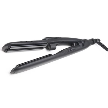 

Black Eu Plug Professional Steam Hair Straightener Ceramic Hair Flat Iron Sprayer Curler Fast Warm Up Hair Styling Tool