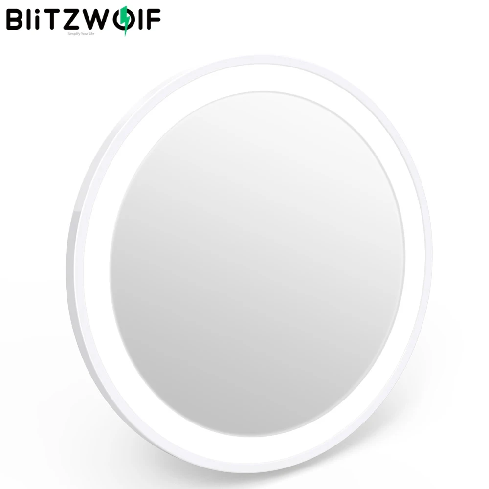 

Blitzwolf BW-LM1 Portable Mini USB Rechargeable LED Makeup Mirror Light 5000 - 8000K Button Control LED Makeup Mirror Light