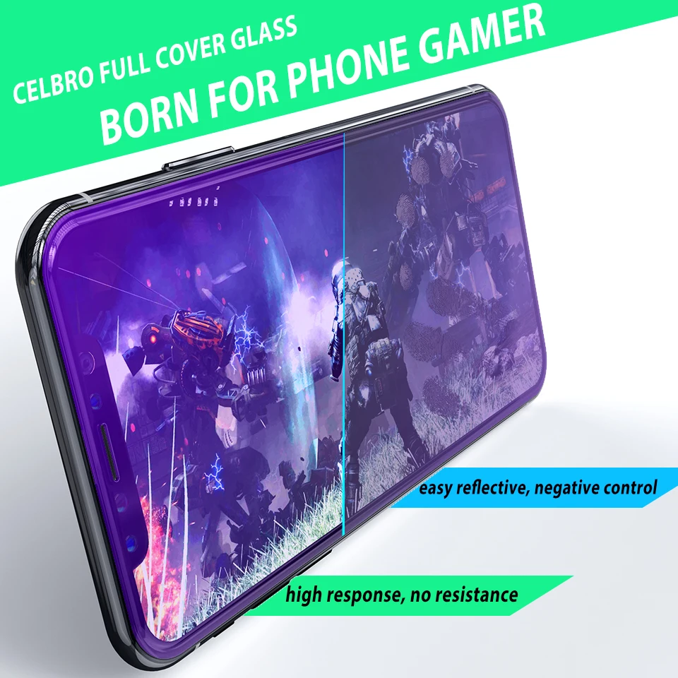 Защитное стекло с защитой от синего света для Apple iPhone 11 Pro Max 2019|Защитные стёкла и