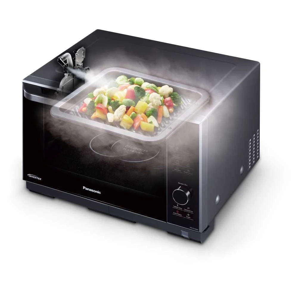 Микроволновая Печь Panasonic NN-DS596MZPE 27л. 1000Вт серебристый/черный