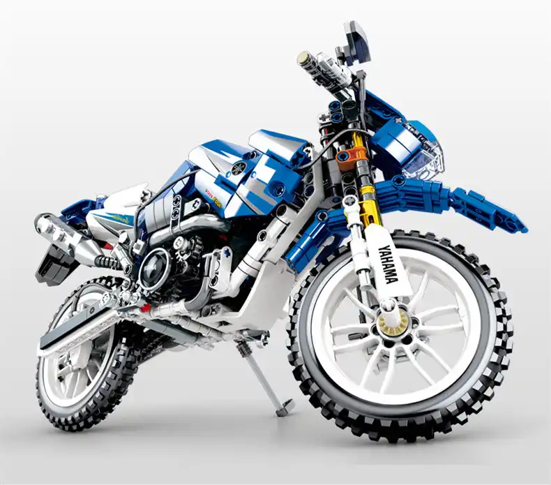 new 799pcs technic cruising motorcycle fit technic