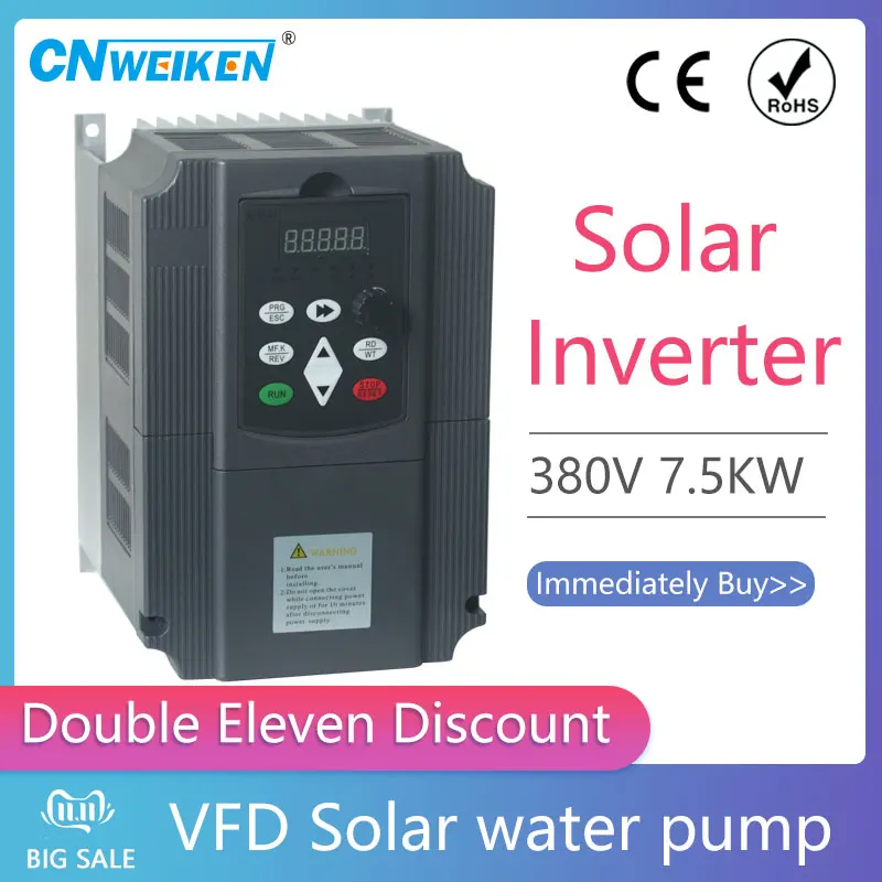 4KW 380v DC400-700V вход и 3 фазы Выход преобразователь частоты/регулируемый