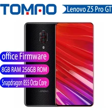 Lenovo Snapdragon 855 Z5 Pro GT 128gb 6gb WCDMA/LTE/CDMA/GSM Nfc Adaptive Fast Charge