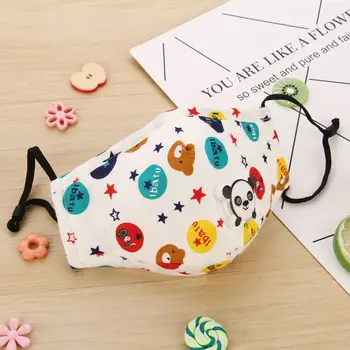 

1Pcs Anti Dust Face Mouth Mask Reusable Breathable Cotton Protective Children Kid Cartoon Cute PM2.5 Anti-Dust Mouth Face Mask