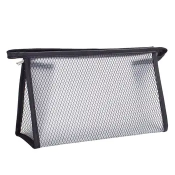 

Bageek 1pc Simple Cosmetic Bag Splash-Proof Waterproof Big Capacity Portable Makeup Bag Travel Toiletry Bag For Women Girls