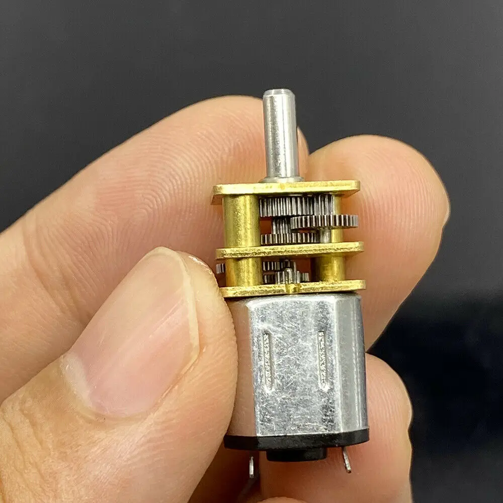 SmallminiN10GearMotorDC3V-6V5V50RPM80RPM170RPMHighTorqueGearboxSlowSpeedEngineDIYHobbytoy-AliExpress13