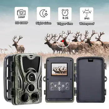 

Hunting Trail Camera HC801A Infrared Night Vision Hunting Cameras 0.3s Trigger Outdoor Wild Surveillance Track Wildlife Scouting