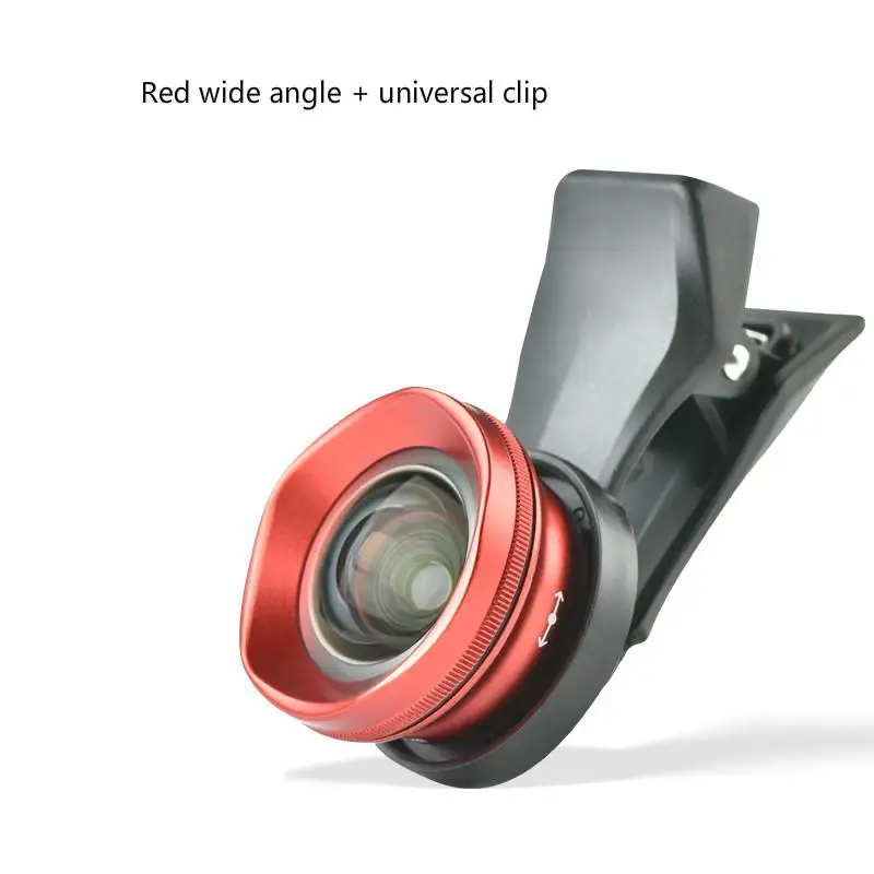 Mobile Lens External Camera Wide Angle Micro Portrait Fisheye Lens 6s 7p 8 Iphonex Professional Hd Photo Mobil - Цвет: Оранжевый