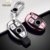 Porte-clé souple pour voiture en TPU pour Mercedes Bnez CLA GLC GLA GLK W203 W210 W211 W204 W176 A B C R classe AMG accessoires ► Photo 1/6