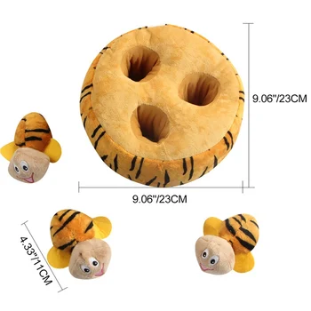 

Bees/Hamster dog toy Squeeze Sound Toy Pets Toy Product Dog chewing Toys Shrilling Decompression Tool Funny Gadgets