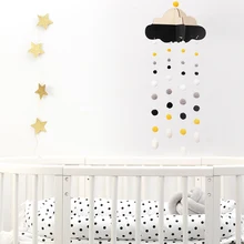 Милый Декор для детской комнаты Newvorn реквизит для фотосессии шар украшения струны в скандинавском стиле настенные украшения для детской спальни