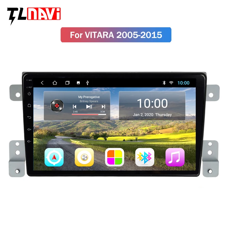 2G RAM 9 inch Android 9 For Suzuki Grand Vitara 3 2005-2015 Car Radio Multimedia Video Player Navigation 2G RAM 9 inch Android 9 For Suzuki Grand Vitara 3 2005-2015 Car Radio Multimedia Video Player Navigation