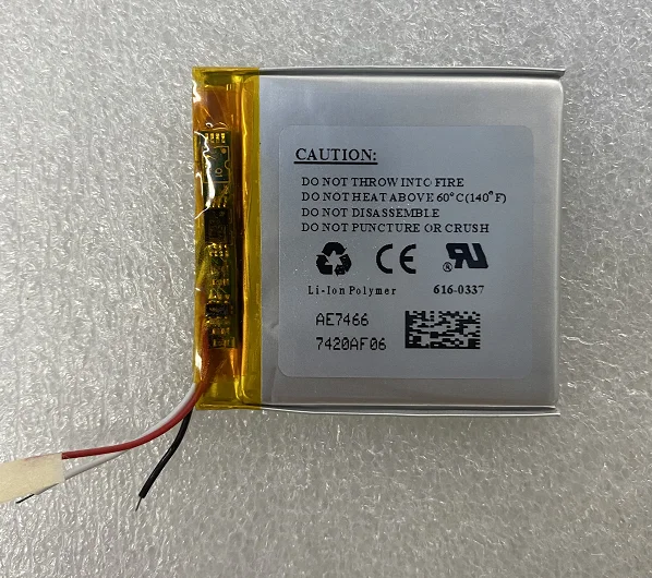 New Battery A1236 6160337 Battery For Ipod Nano 3 3rd Gen 3th Full 3.7v Lipolymer Nano3