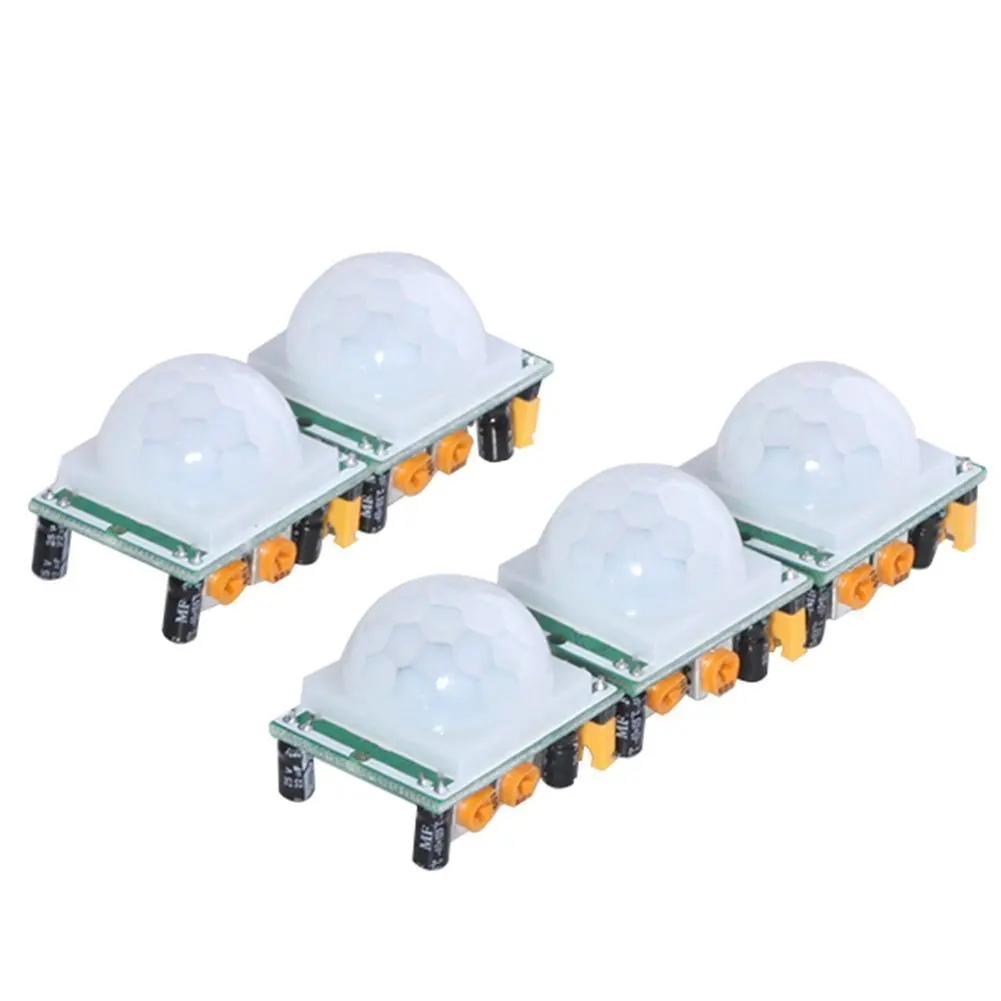 

5 Pack Hc-sr501 Pir Motion Ir Sensor Body Module Infrared For Arduino