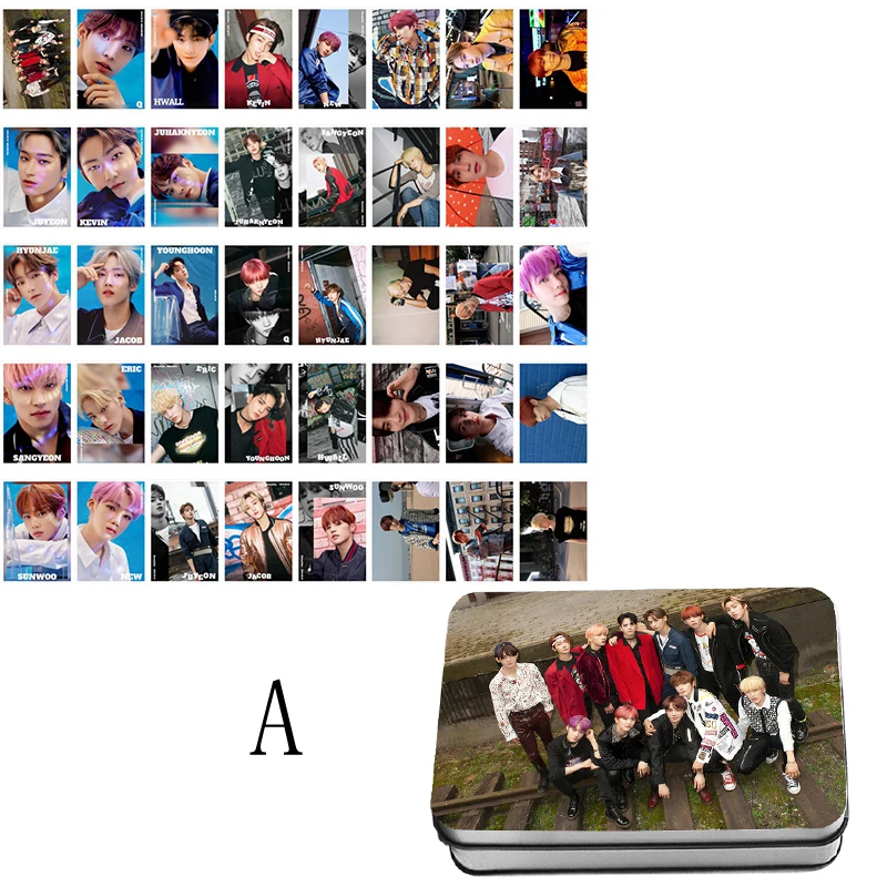 Kpop BOYZ 4th Мини альбом Polaroid фото ЛОМО карта K-POP в BOYZ вентиляторы подарки металлическая коробка 40 шт./кор. Прямая
