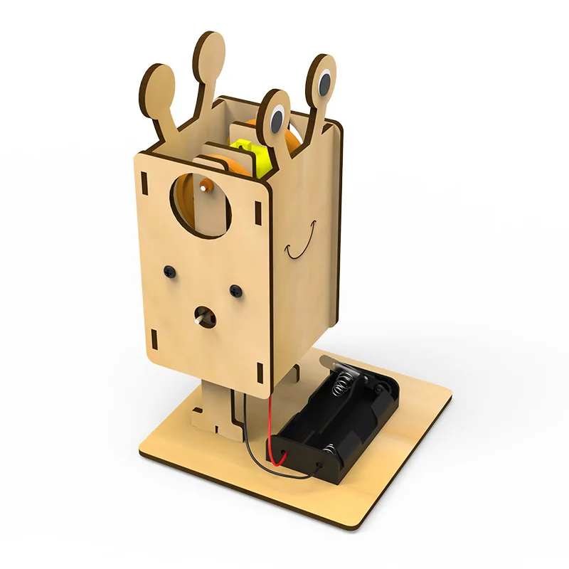 Паровые игрушки Обучающие Развивающие DIY танцующий робот собранный комплект для