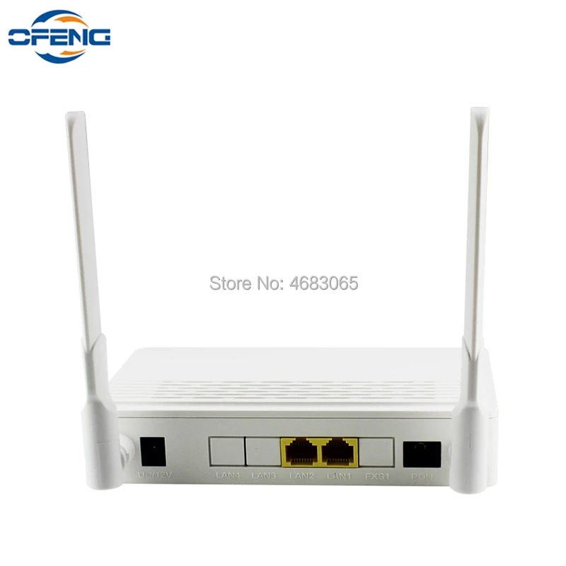 

Supply good quality EPON ONU 1GE+1FE+WIFI G/EPON optical network terminal, SC APC Connector FTTH G/EPON ONT Modem