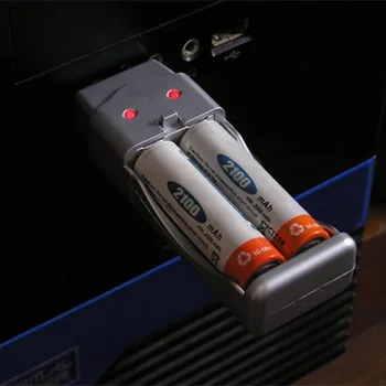 

Rechargeable NiMH Battery AA AAA High Capacity USB Charger AAA/AA*2=160mA USB DC5V Input USB Port/AC Converter Powered