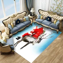 С Рождеством, декоративный ковер, для спальни, гостиной, Противоскользящие коврики, на заказ, полиэстер, для дома, для кухни, современный входной коврик